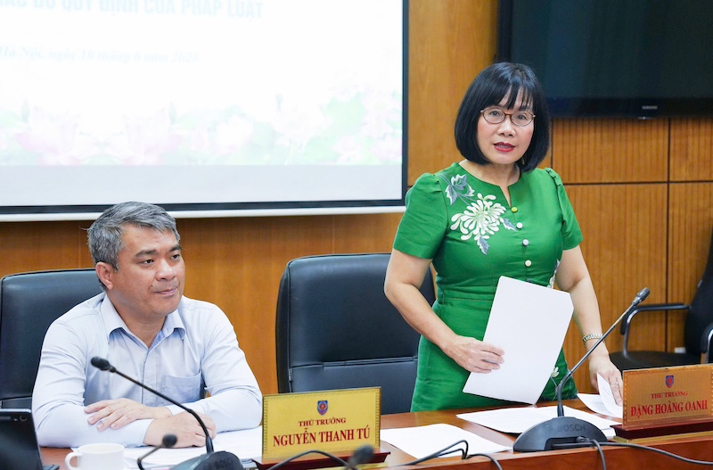 Thẩm định dự thảo Nghị quyết về cơ chế xử lý khó khăn, vướng mắc do quy định của pháp luật